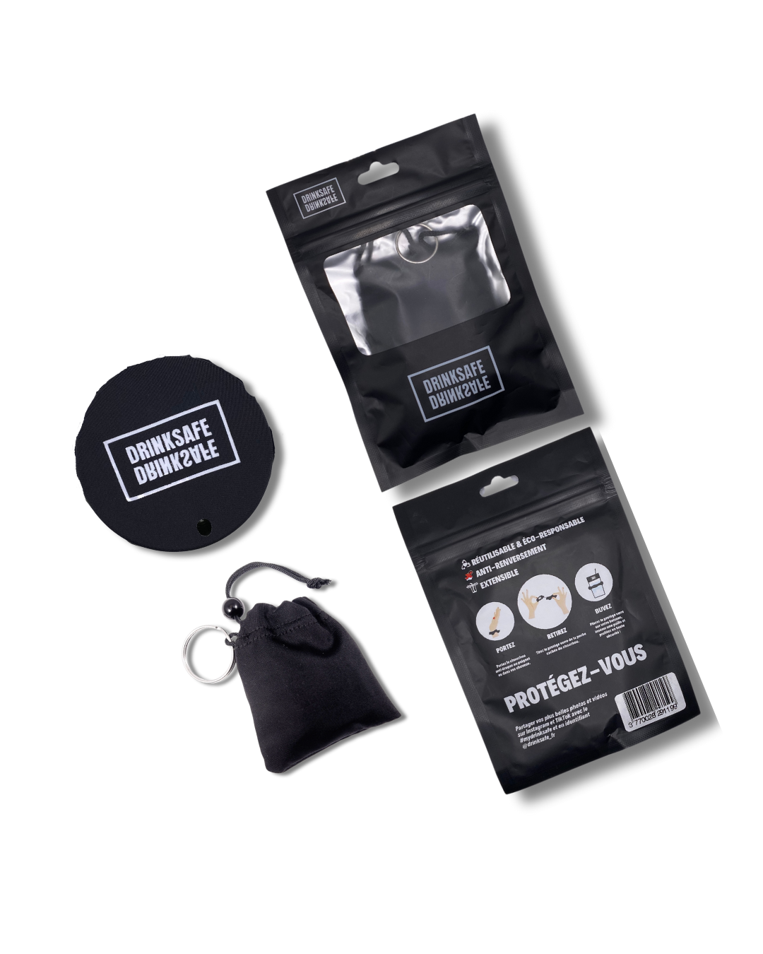 Porte-clés protège verre